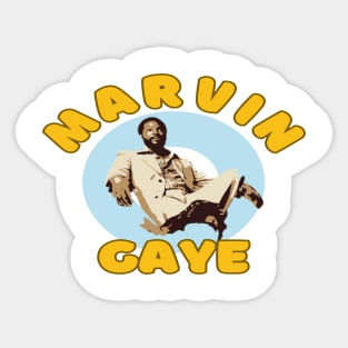 Marvin gaye vintage Sticker